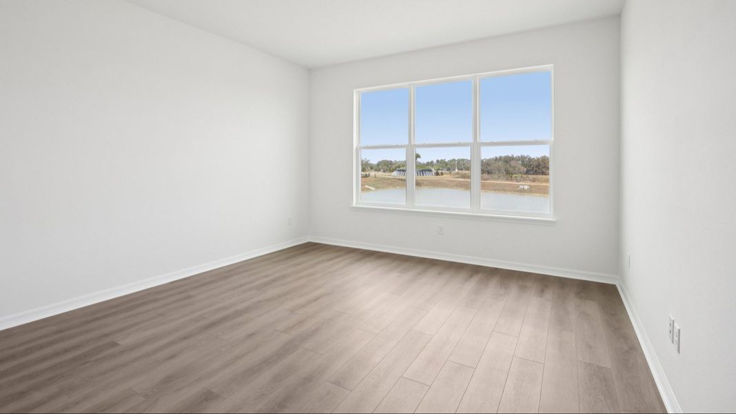 Furnished interior view inside a new home in Isla Mirada, San Antonio (Image 27).