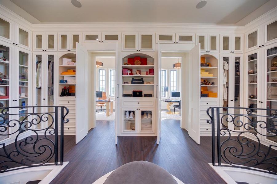 Primary custom closet