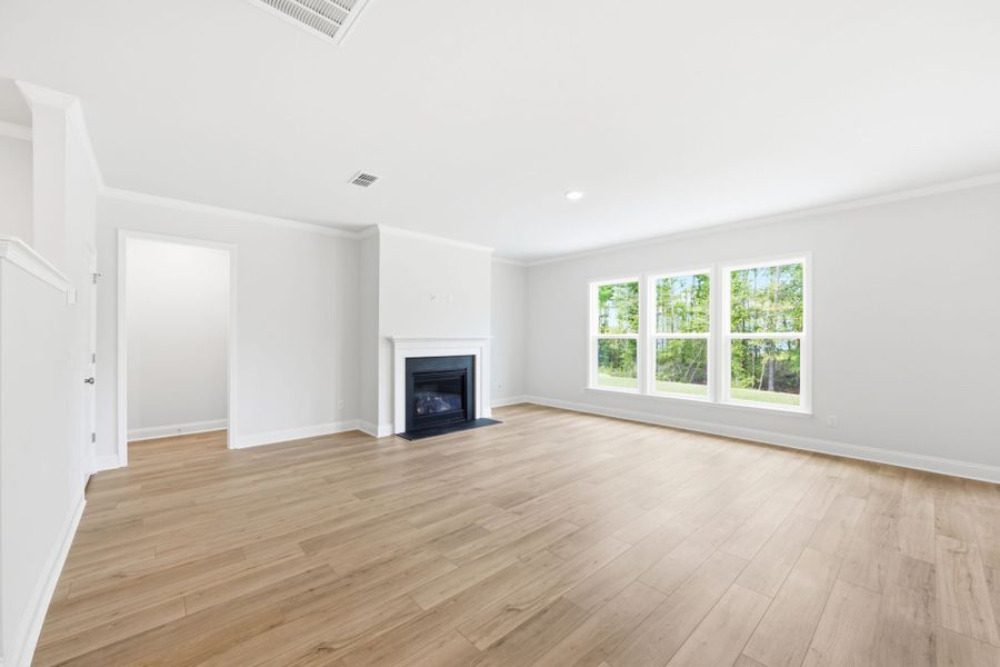 Spacious, unfurnished interior of a new home in Carriage Estates, Lexington (Image 24). Spacious, unfurnished interior of a new home in Carriage Estates, Lexington (Image 24).