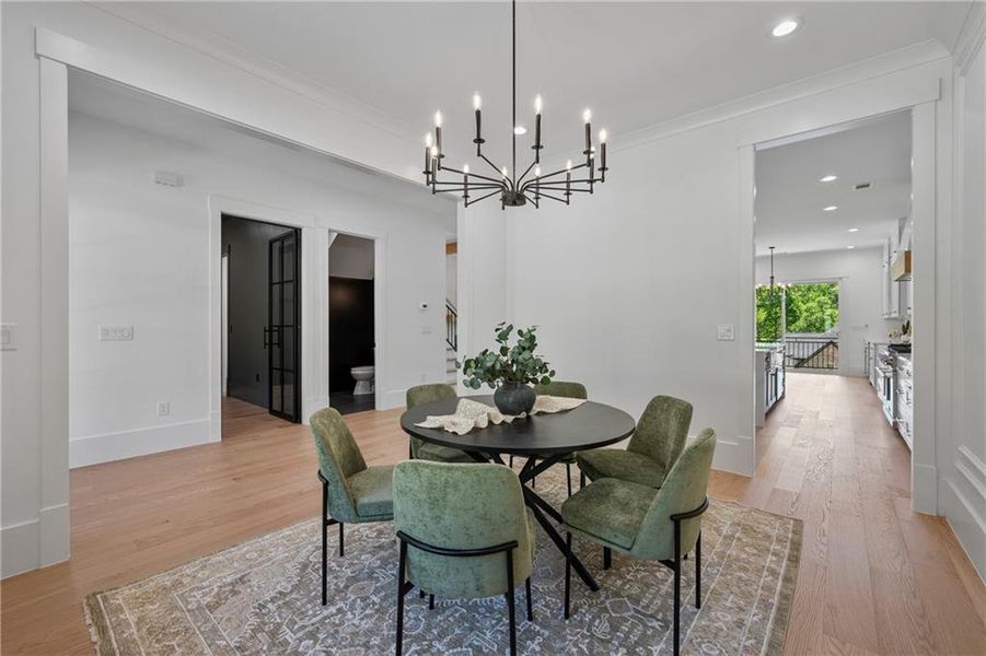 Furnished interior view inside a new home in , Lawrenceville (Image 55).