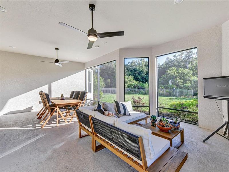Furnished interior view inside a new home in , Wesley Chapel (Image 45).