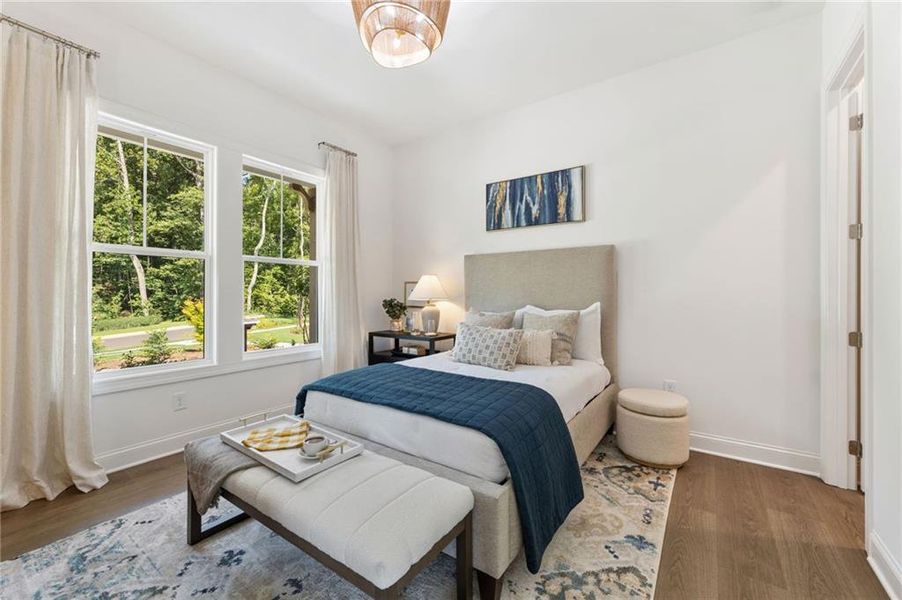 Furnished interior view inside a new home in , Powder Springs (Image 4).