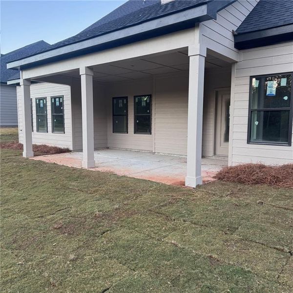 Exterior details and patio area of a home in , Greensboro (Image 3).