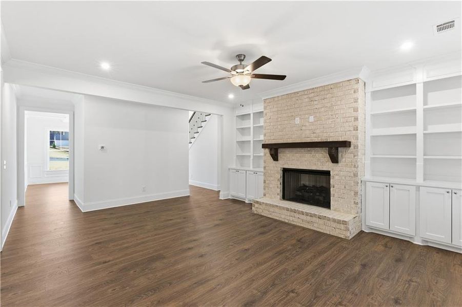 Spacious, unfurnished interior of a new home in Ford Landing, Acworth (Image 22).