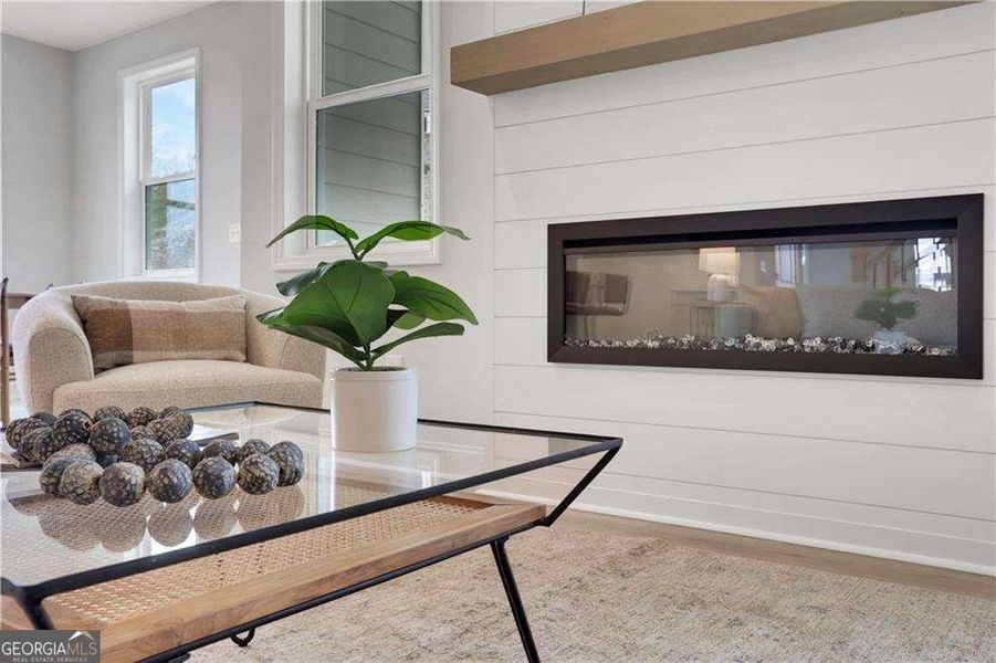 Furnished interior view inside a new home in The Paddocks at Doc Hughes, Buford (Image 13).