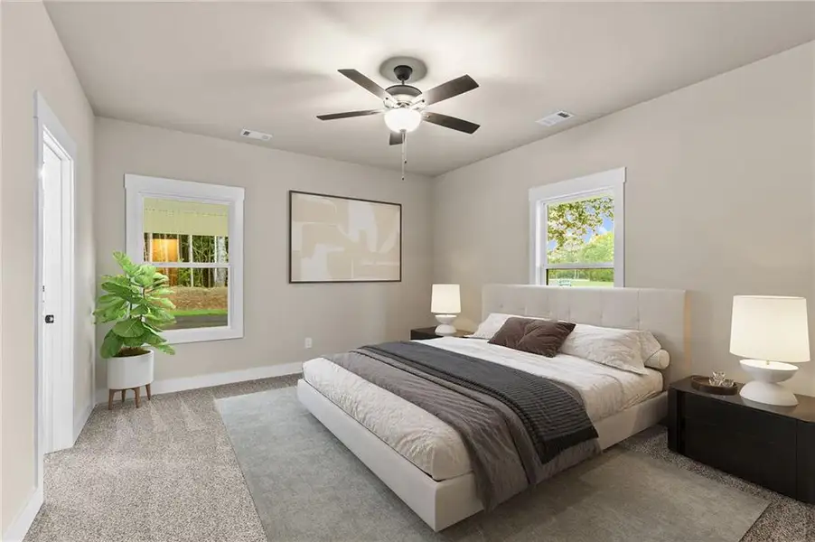 Furnished interior view inside a new home in , Buchanan (Image 6). Furnished interior view inside a new home in , Buchanan (Image 6).