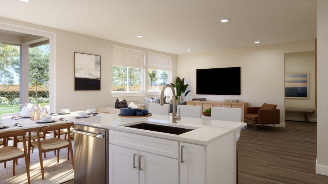 Representative furnished interior of a home built from the 2 by Trumark Homes in Trumark Homes at Tanterra, Parker (Image 3).