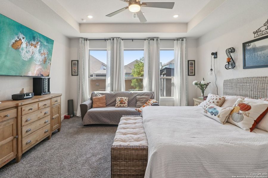 Furnished interior view inside a new home in Stillwater Ranch, San Antonio (Image 22).