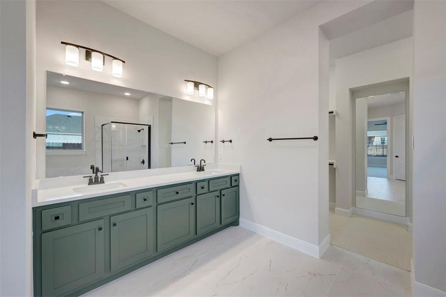 Furnished interior view inside a new home in Tavolo Park Cottages, Fort Worth (Image 5).