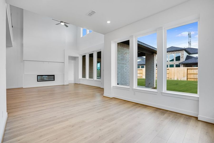 Spacious, unfurnished interior of a new home in Avalon at Cypress, Cypress (Image 10).