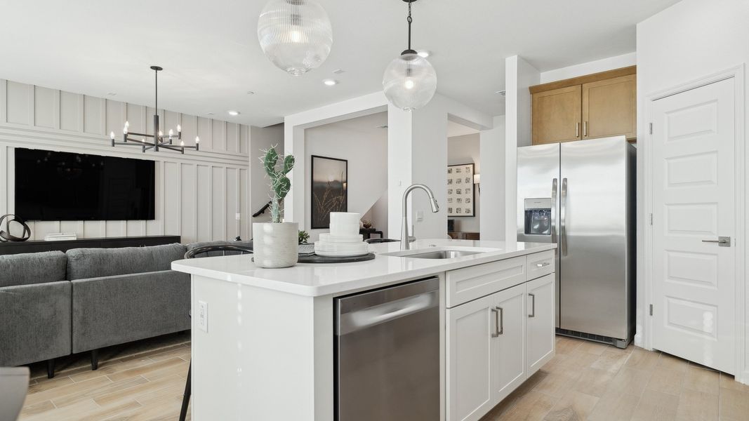 Furnished interior view inside a new home in The Buttes at Mystic, Peoria (Image 13).