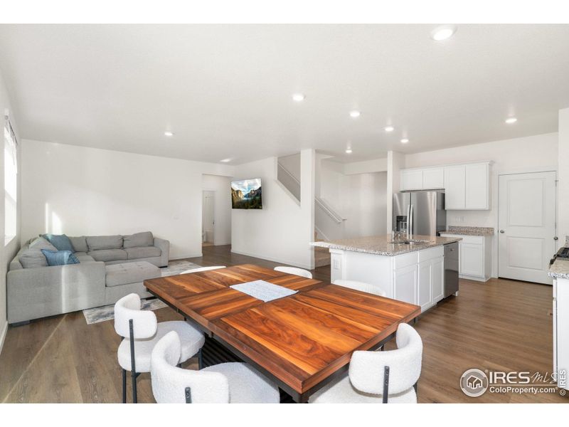 Furnished interior view inside a new home in Northridge Estates, Greeley (Image 32).