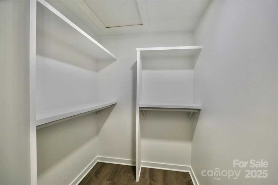 Primary built-in closet Primary built-in closet