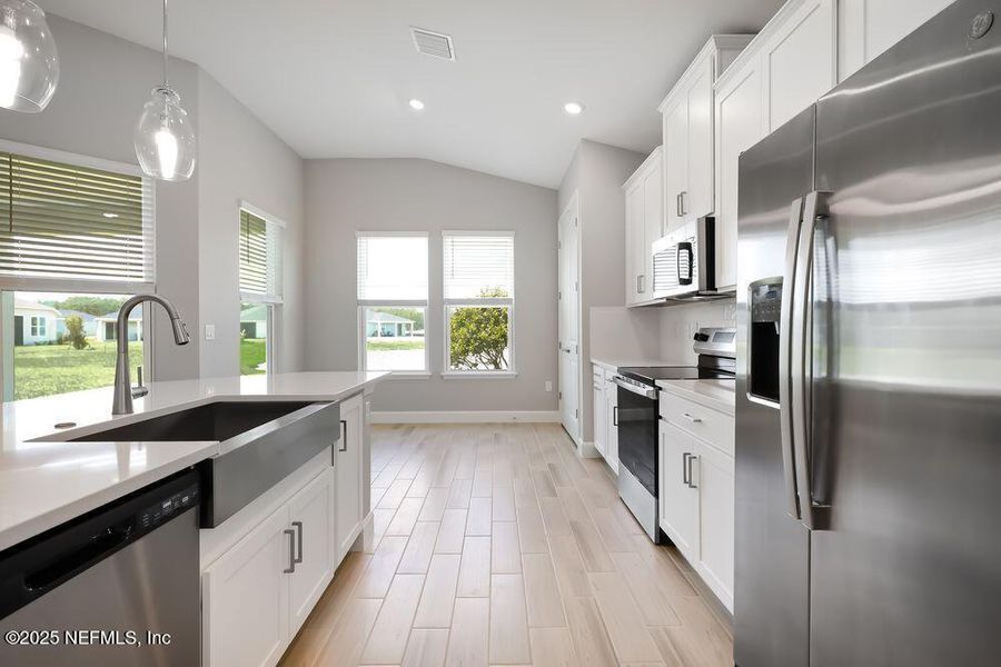 Furnished interior view inside a new home in Colbert Landings, Palm Coast (Image 10).