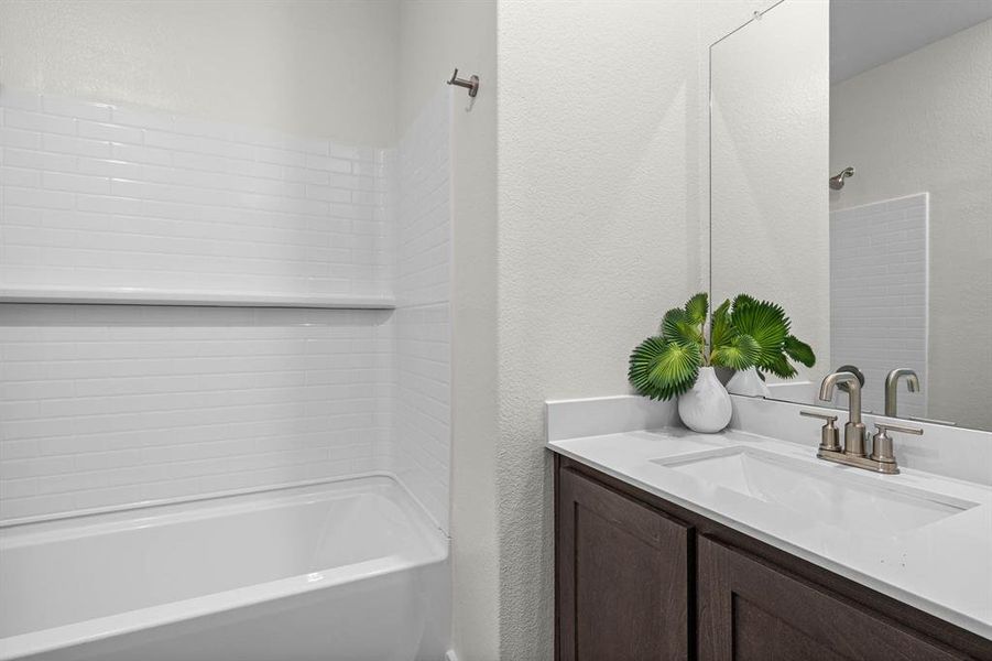 Close-up of interior finishes inside a home in Vista West, Fort Worth (Image 7).
