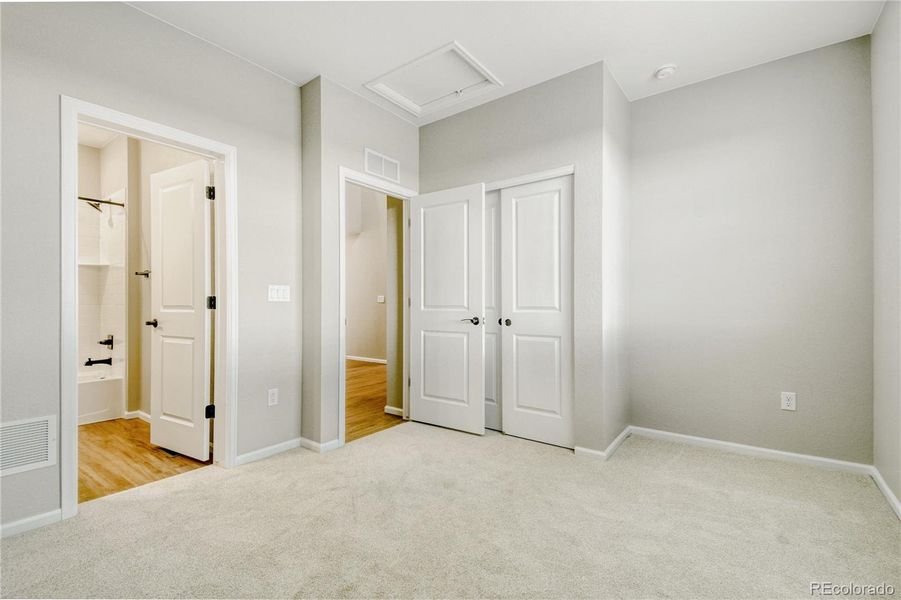 Main floor bedroom/bath