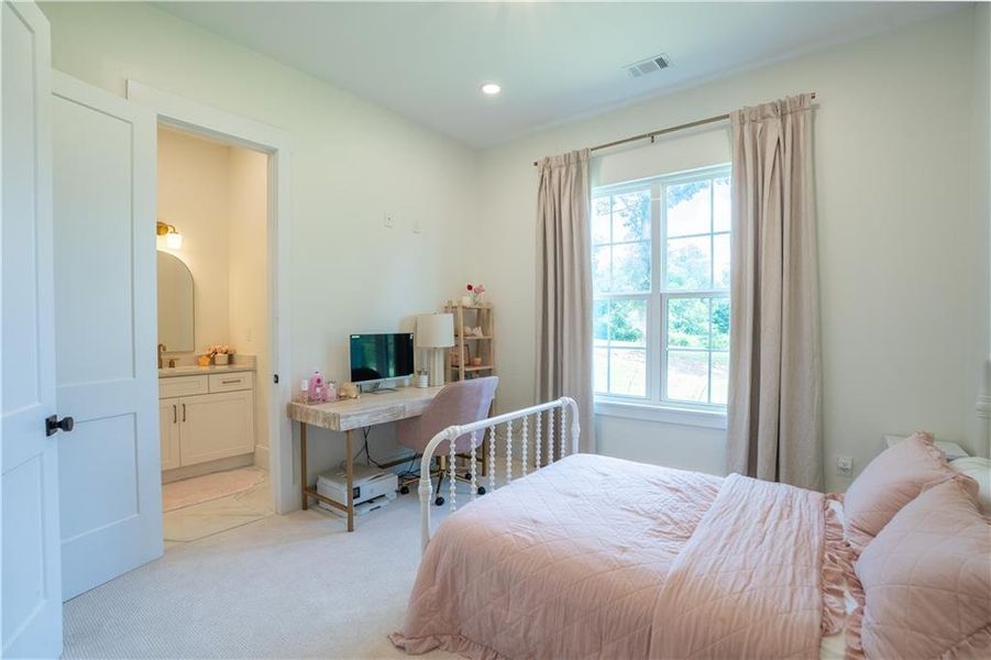 Furnished interior view inside a new home in , Maysville (Image 36).