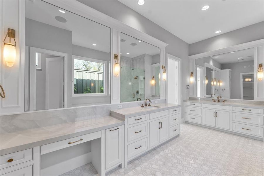 Stunning primary bath
