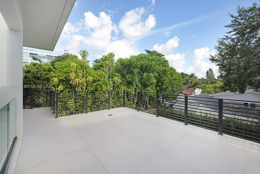 Exterior details and patio area of a home in , Miami (Image 31). Exterior details and patio area of a home in , Miami (Image 31).