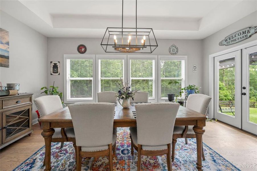 Furnished interior view inside a new home in , Douglasville (Image 9).