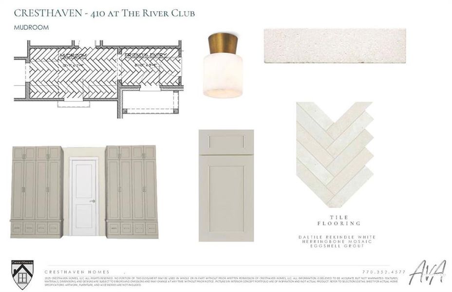 Sample of building materials used in homes in , Suwanee (Image 18).