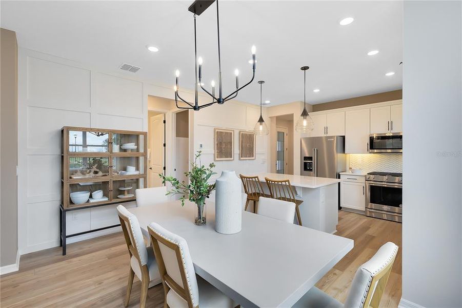 Furnished interior view inside a new home in Del Webb Twin Lakes, St. Cloud (Image 6).