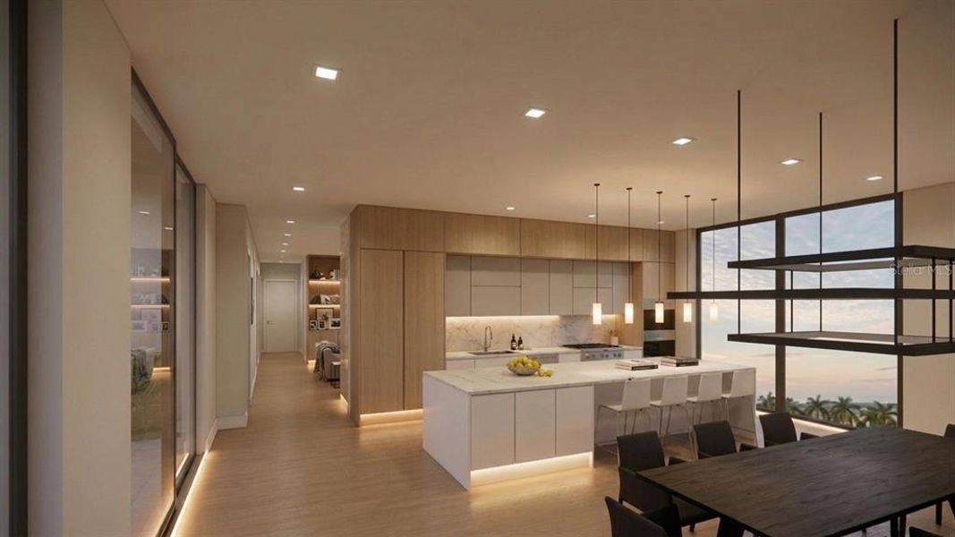 Furnished interior view inside a new home in , Nokomis (Image 4).