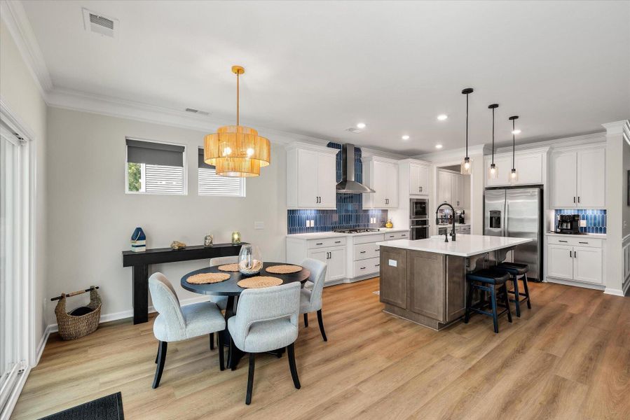 Furnished interior view inside a new home in Parker's Preserve, Ridgeville (Image 16).