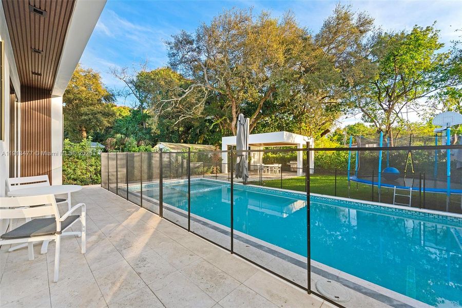 Exterior details and patio area of a home in , North Miami Beach (Image 21).