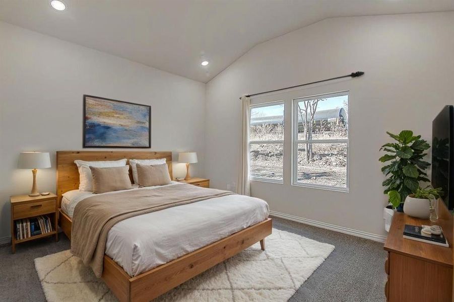 Furnished interior view inside a new home in , Fort Worth (Image 5).