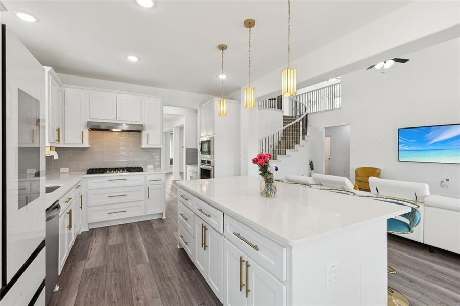 Furnished interior view inside a new home in , McKinney (Image 26). Furnished interior view inside a new home in , McKinney (Image 26).