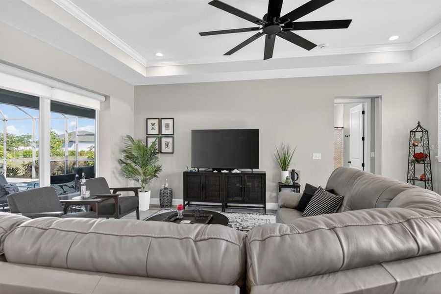 Furnished interior view inside a new home in , Punta Gorda (Image 15).