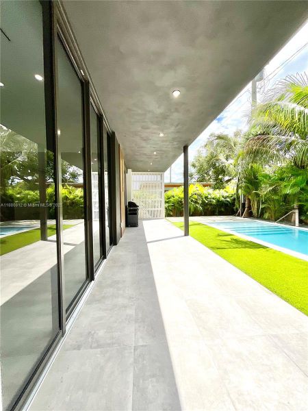 Covered Pool Lanai Covered Pool Lanai