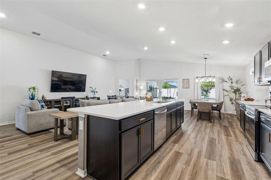 Furnished interior view inside a new home in , Zephyrhills (Image 15).