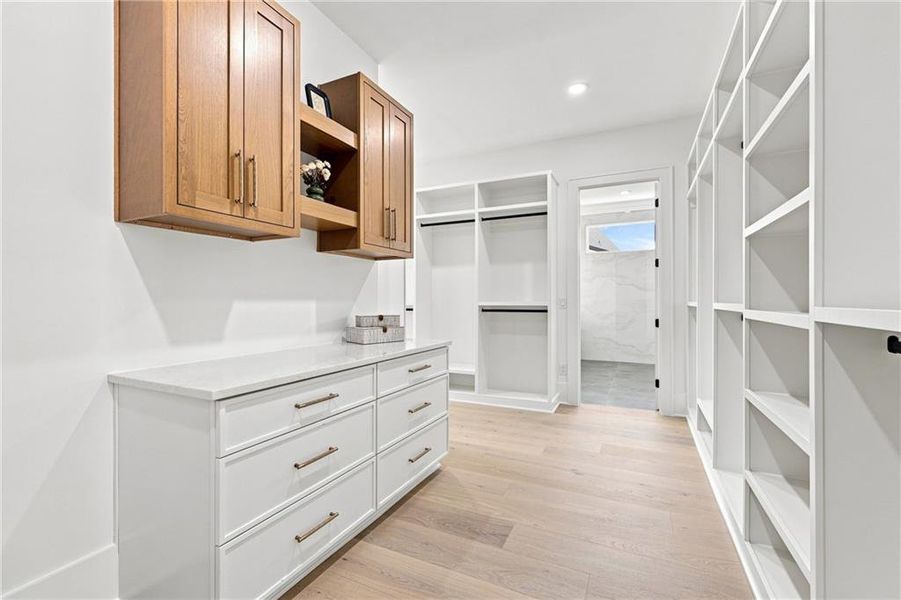 Furnished interior view inside a new home in , Buford (Image 37).
