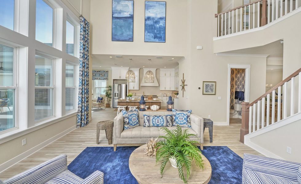 Furnished interior view inside a new home in Seven Pines, Jacksonville (Image 14).