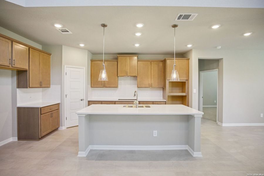 Furnished interior view inside a new home in , San Antonio (Image 10).