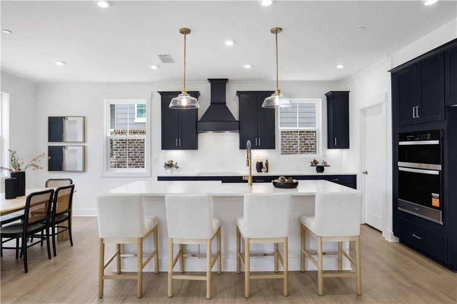 Furnished interior view inside a new home in Poppy at GreenHouse, Marietta (Image 3).