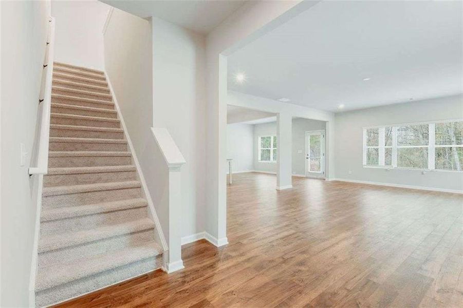 Spacious, unfurnished interior of a new home in The Reserve at Chapel Hill Phase II, Douglasville (Image 11). Spacious, unfurnished interior of a new home in The Reserve at Chapel Hill Phase II, Douglasville (Image 11).