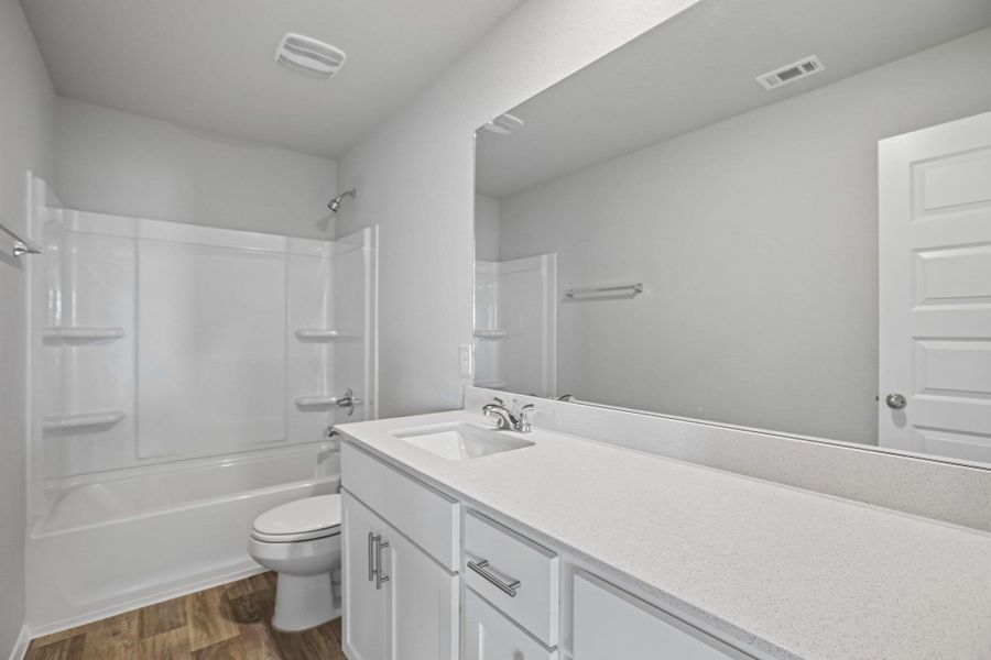Furnished interior view inside a new home in Harvest Ridge, Elgin (Image 6).