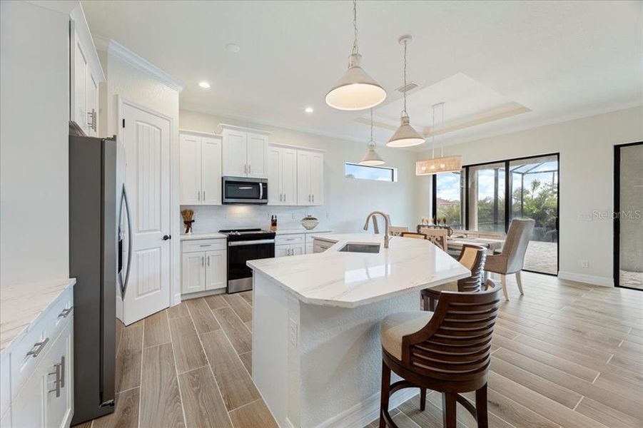Furnished interior view inside a new home in , Port Charlotte (Image 10).