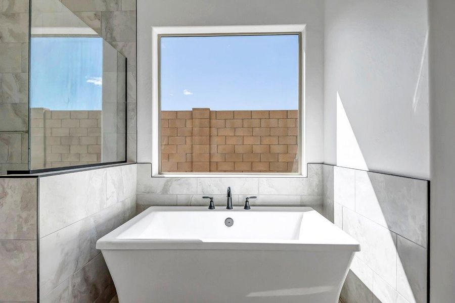 Furnished interior view inside a new home in Overlook at The Dells, Prescott (Image 44).
