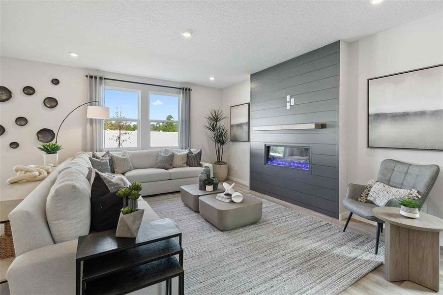 Furnished interior view inside a new home in , Palm Coast (Image 13). Furnished interior view inside a new home in , Palm Coast (Image 13).