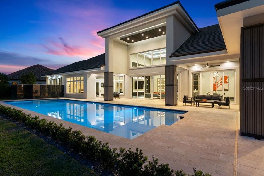 Exterior details and patio area of a home in , Ormond Beach (Image 33).