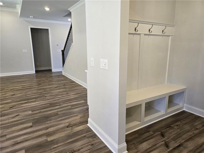 Spacious, unfurnished interior of a new home in Enclave at Logan Point, Loganville (Image 16). Spacious, unfurnished interior of a new home in Enclave at Logan Point, Loganville (Image 16).