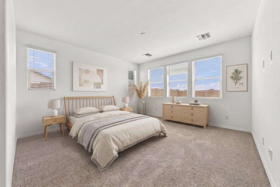 Furnished interior view inside a new home in Tirreno at IronWing, Litchfield Park (Image 9).