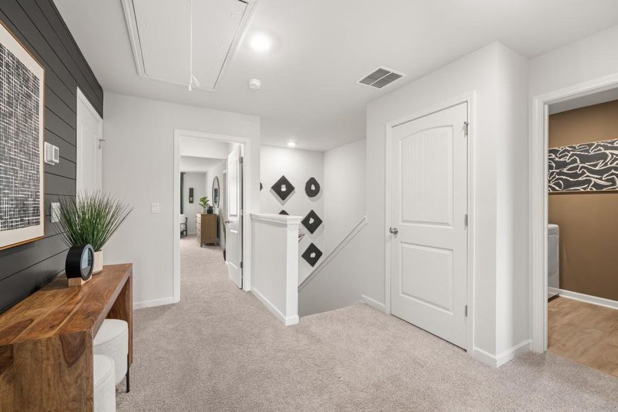 Furnished interior view inside a new home in Hughes Court, Dawsonville (Image 3).