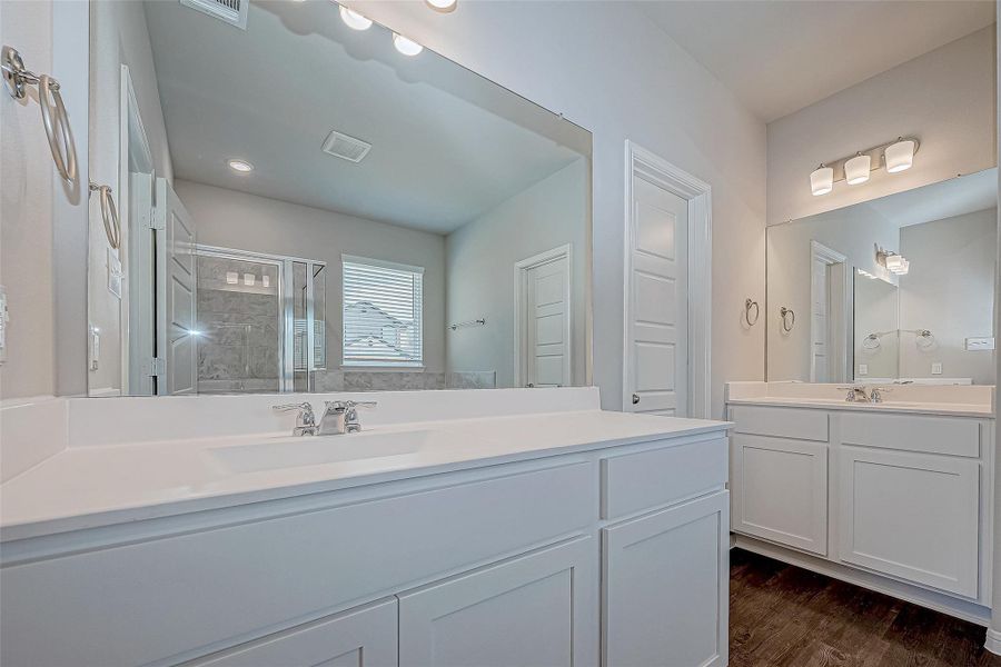 Furnished interior view inside a new home in Mill Creek Trails, Magnolia (Image 17).