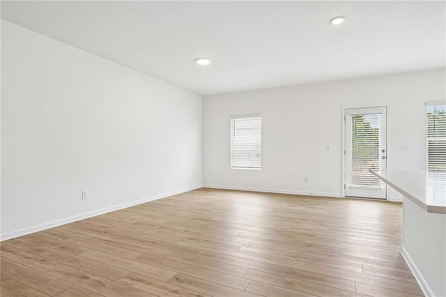 Spacious, unfurnished interior of a new home in Leydenview, Mableton (Image 17). Spacious, unfurnished interior of a new home in Leydenview, Mableton (Image 17).