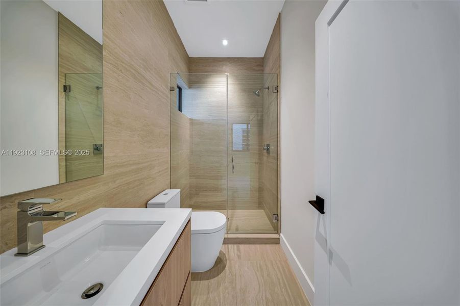 Furnished interior view inside a new home in , Miami (Image 3).